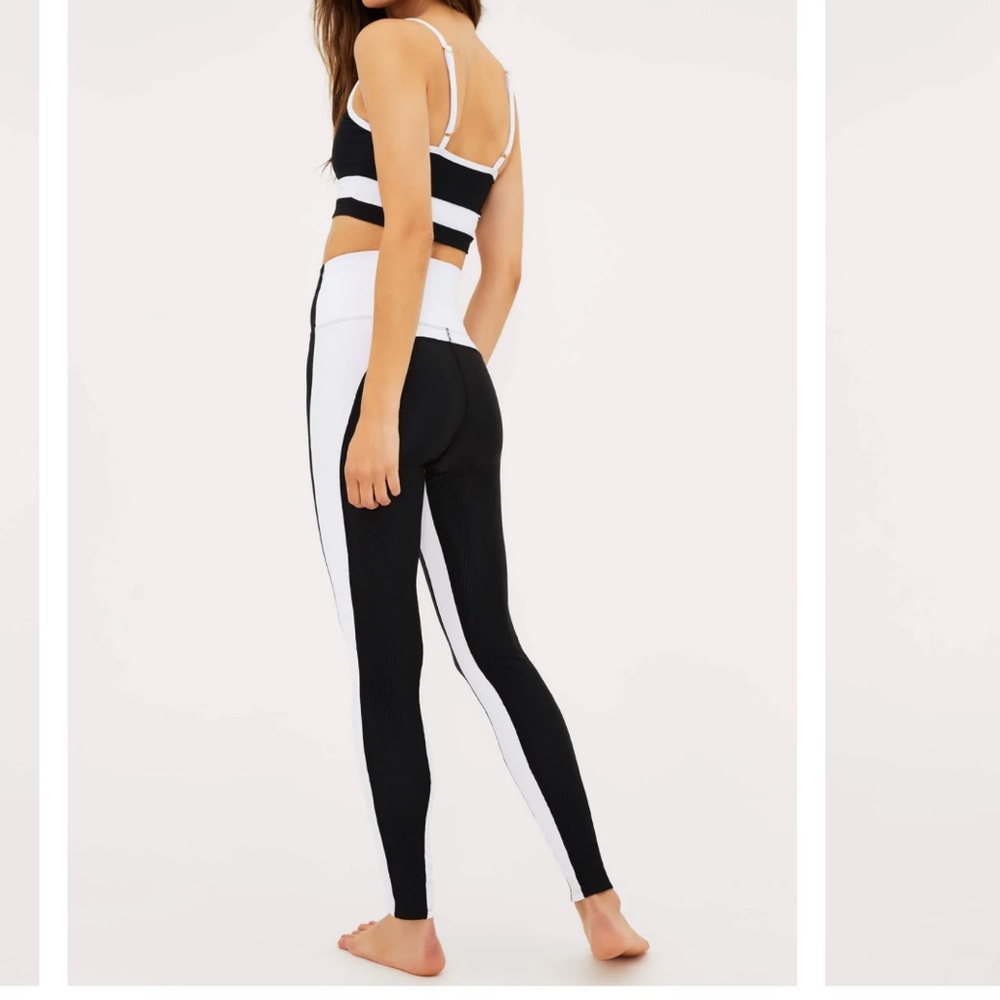 Beach Riot Colorblock ribbed leggings size Xsmall